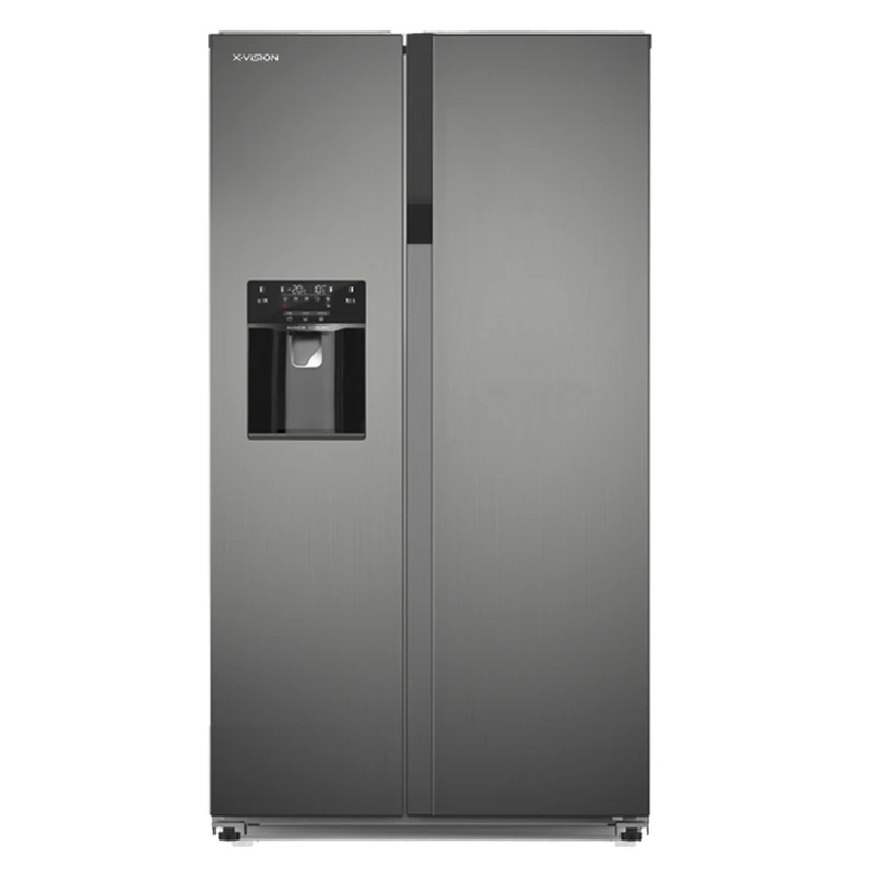 یخچال‌فریزر سایدبای‌ساید اتوماتیک ایکس‌ویژن مدل HS600SI